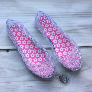 Girls jelly shoes NWT size 1